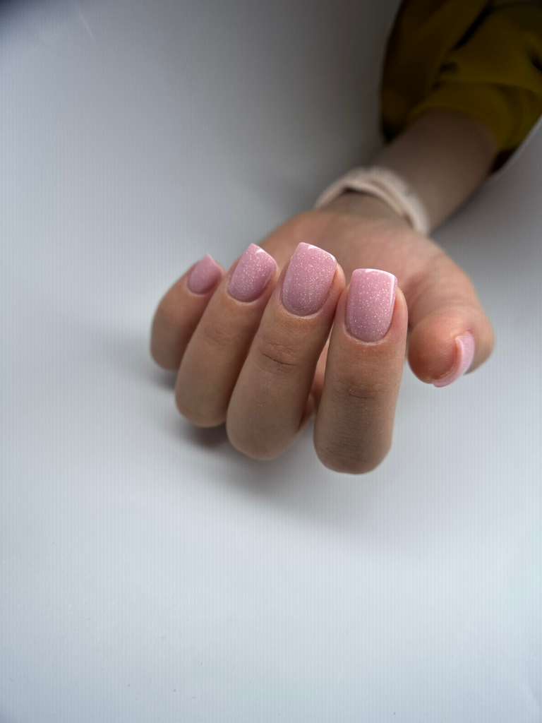 Professional nail service result