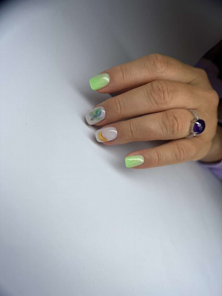 Elegant manicure completed at our studio